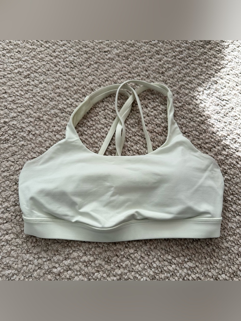 Lululemon Energy Sports Bra Light Green Side 8